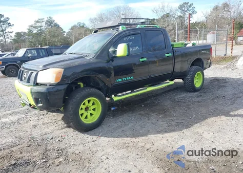 2008 Nissan Titan Pro-4X z USA, uszkodzony, nr VIN 1N6AA07F18N313114